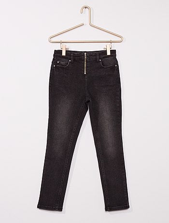 Jean slim enduit Enfant rond