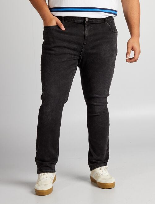 Jean slim outlet homme grande taille