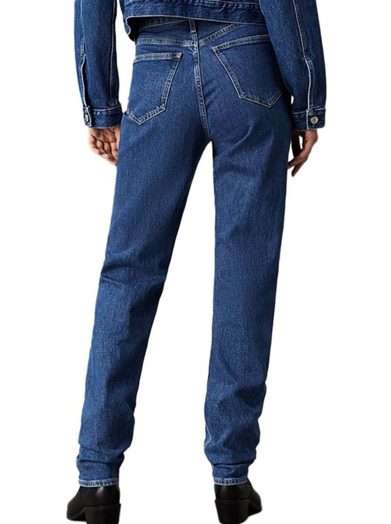 Jean slim femme calvin klein jeans authentic Bleu - Kiabi