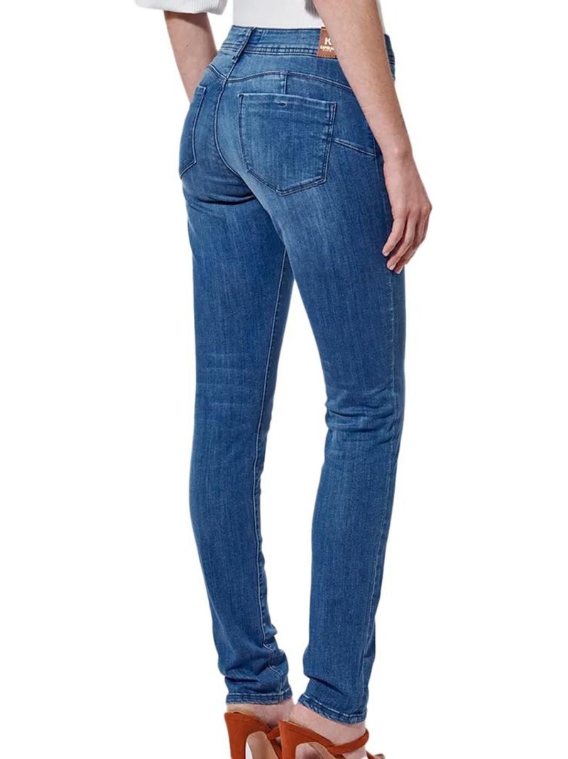 Jean Slim Femme Kaporal - W26-L34 Bleu jean - Kiabi