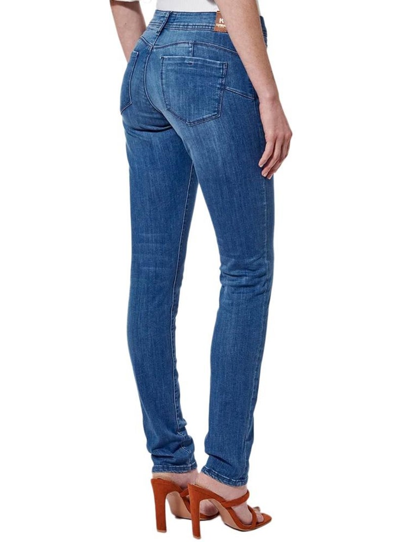 Jean Slim Femme Kaporal Bleu - Kiabi