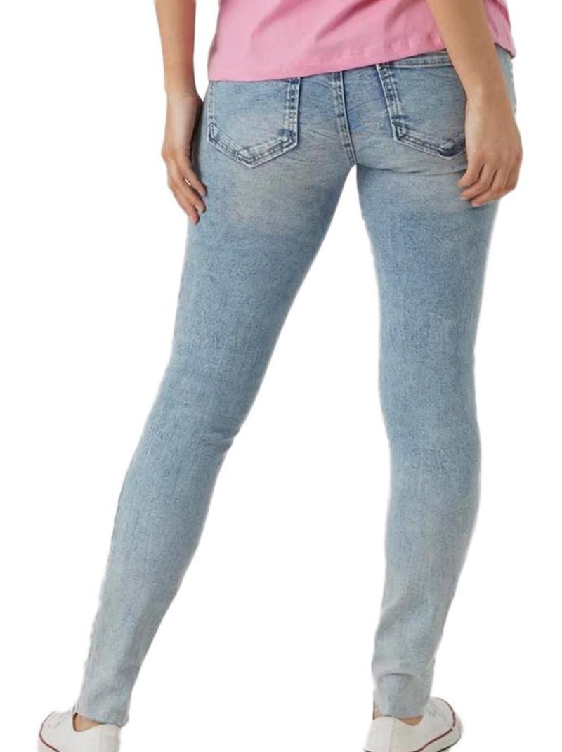 Jean Slim Femme Mamalicious Bleu - Kiabi