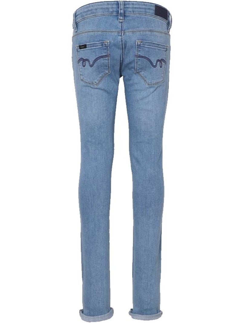 Jean Slim Fille Kaporal Bleu denim - Kiabi