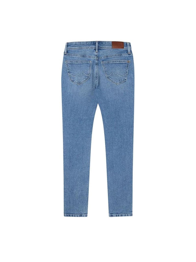 Jean Slim  Fille Pepe Jeans Pixlette Bleu - Kiabi