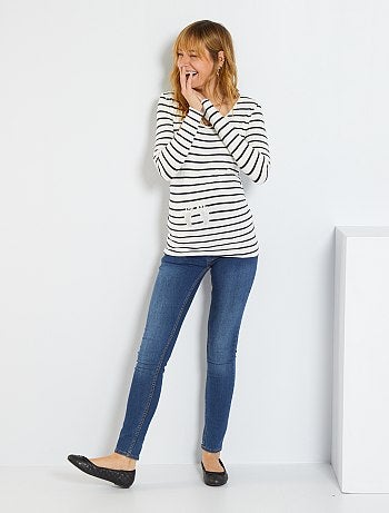 Jean slim fit de grossesse - Kiabi