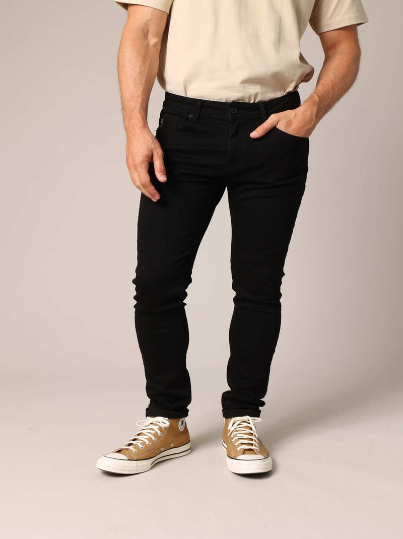 Jean slim fit 'Deeluxe' Noir - Kiabi