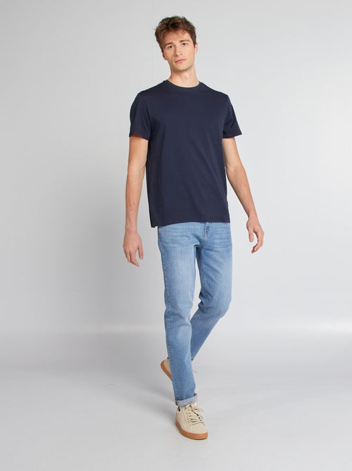 Jean slim fit en coton stretch - L38 - Kiabi