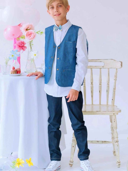 Jean Slim Fit Stretch       MORGAN - La Faute à Voltaire - Kiabi