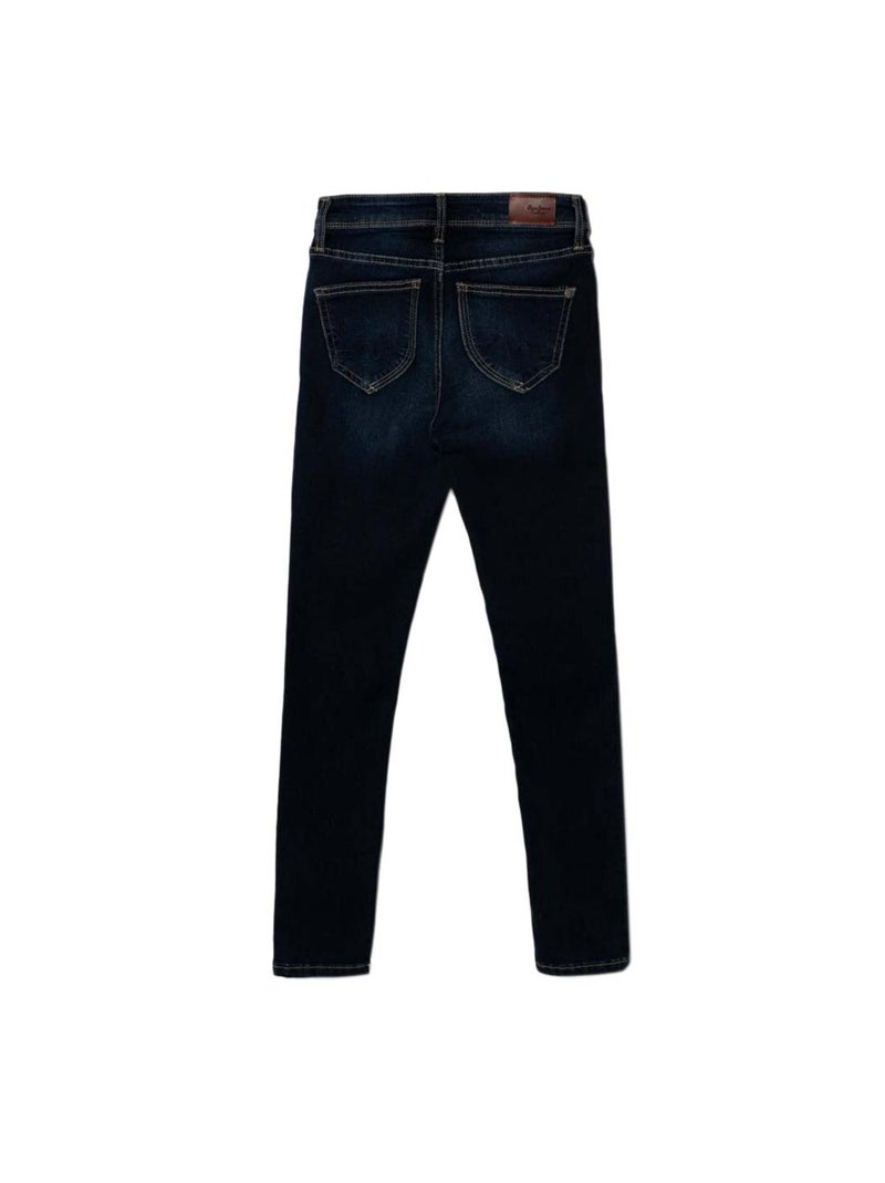 Jean Slim  Foncé Fille Pepe Jeans Pixlette High Bleu - Kiabi