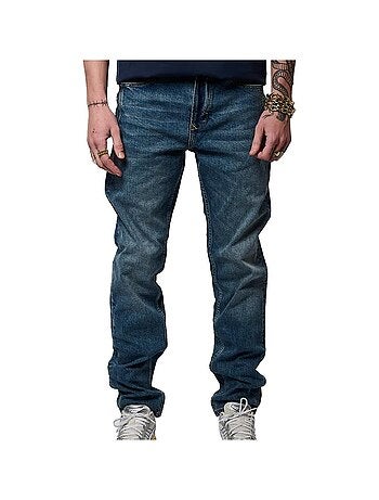 Jean Slim Foncé Homme Kaporal Doker