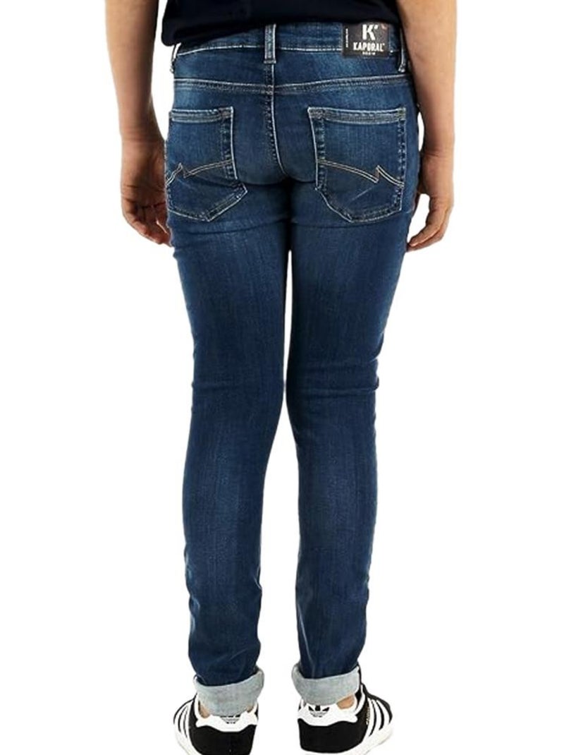 Jean Slim Garçon Kaporal Bleu denim - Kiabi