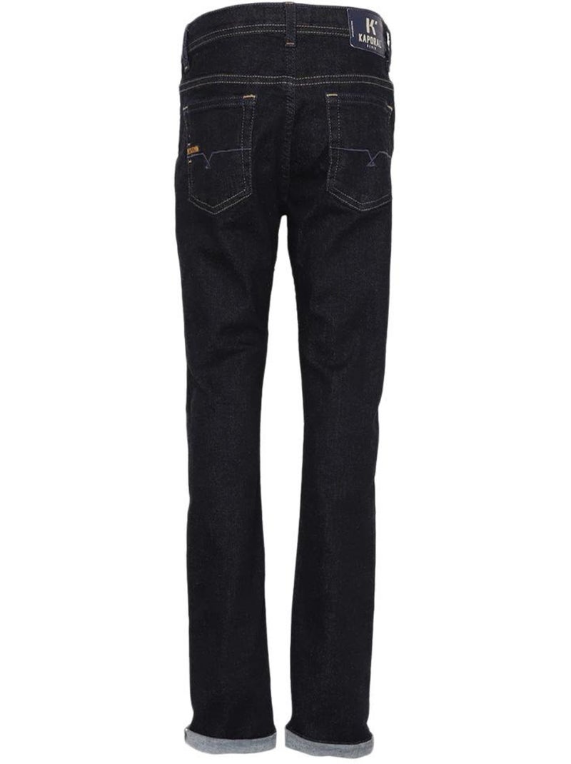 Jean slim garçon kaporal Bleu foncé - Kiabi