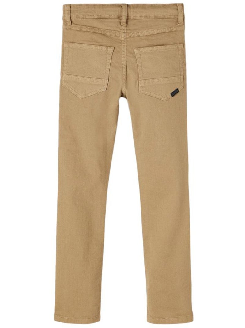 Jean Slim Garçon Name it Beige - Kiabi