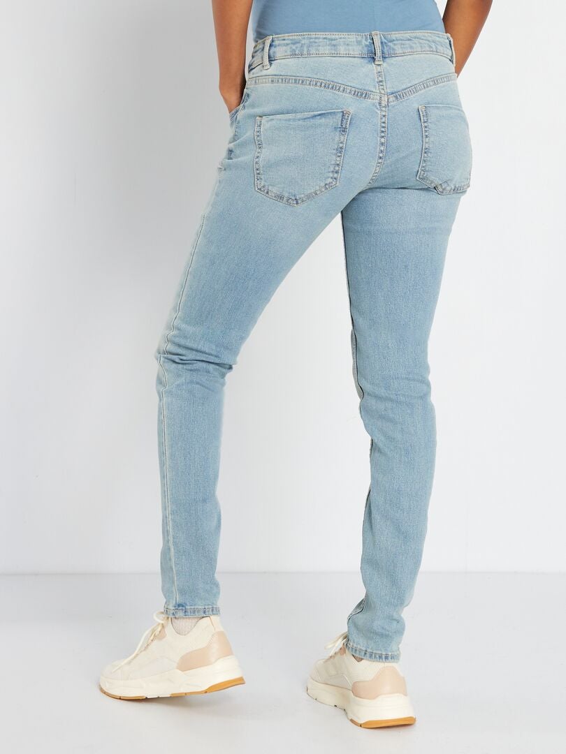 Jean slim grossesse L30 Bleu - Kiabi