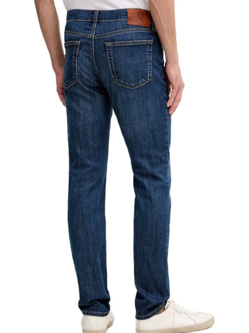 Jean Slim Homme Calvin Klein Jeans Bleu - Kiabi