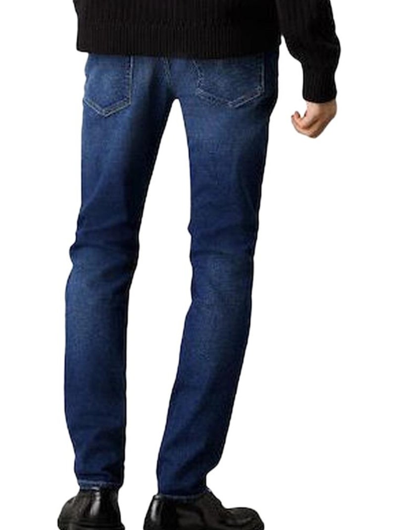 Jean Slim Homme Calvin Klein Jeans Bleu - Kiabi