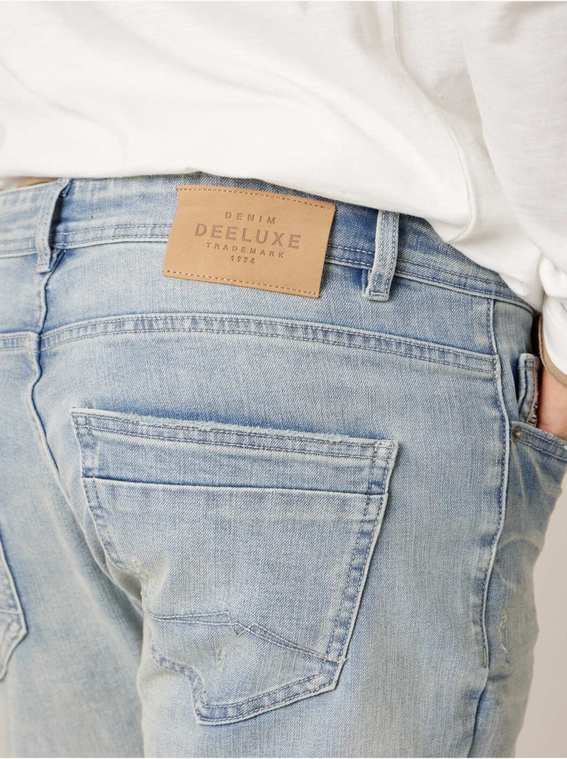 Jean slim homme 'Deeluxe' Bleu ciel - Kiabi