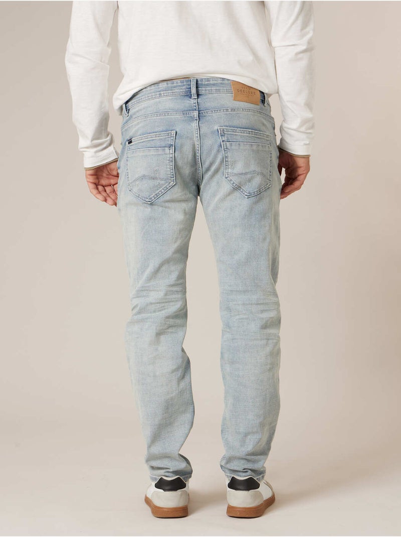 Jean slim homme 'Deeluxe' Bleu ciel - Kiabi