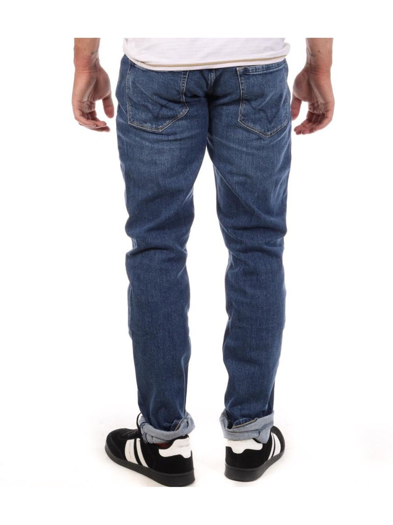 Jean Slim Homme Pepe Jeans Bleu - Kiabi