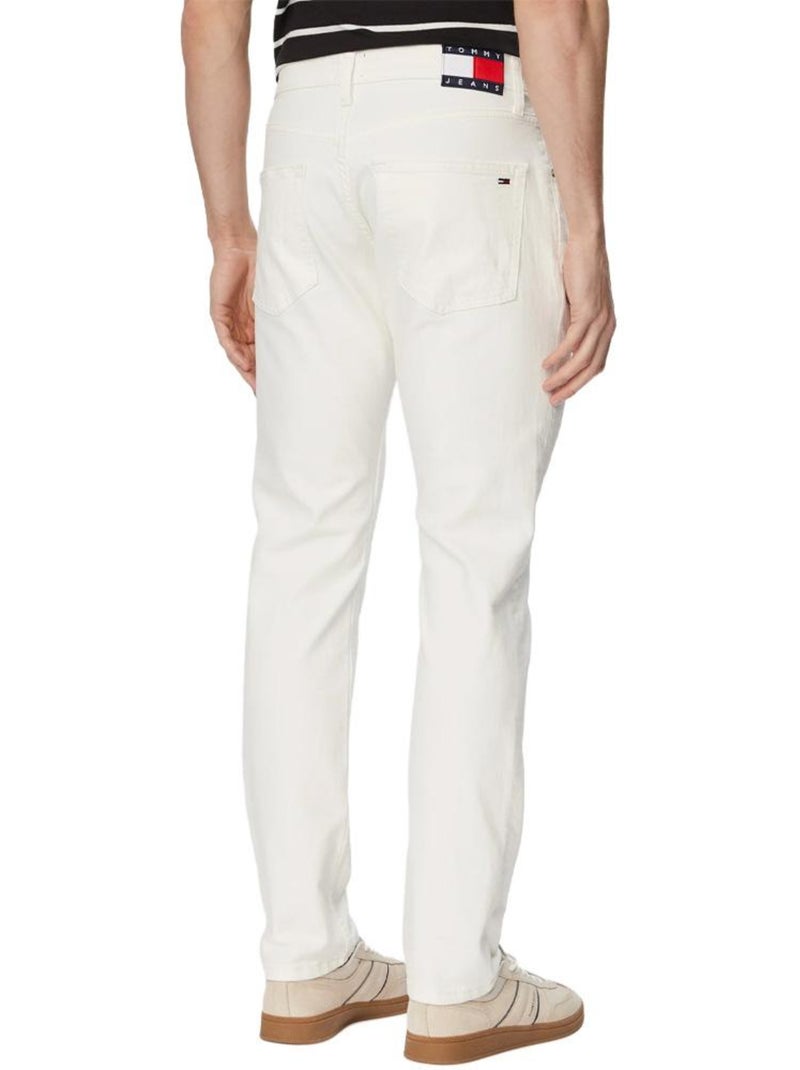 Jean Slim Homme Tommy Hilfiger Blanc - Kiabi