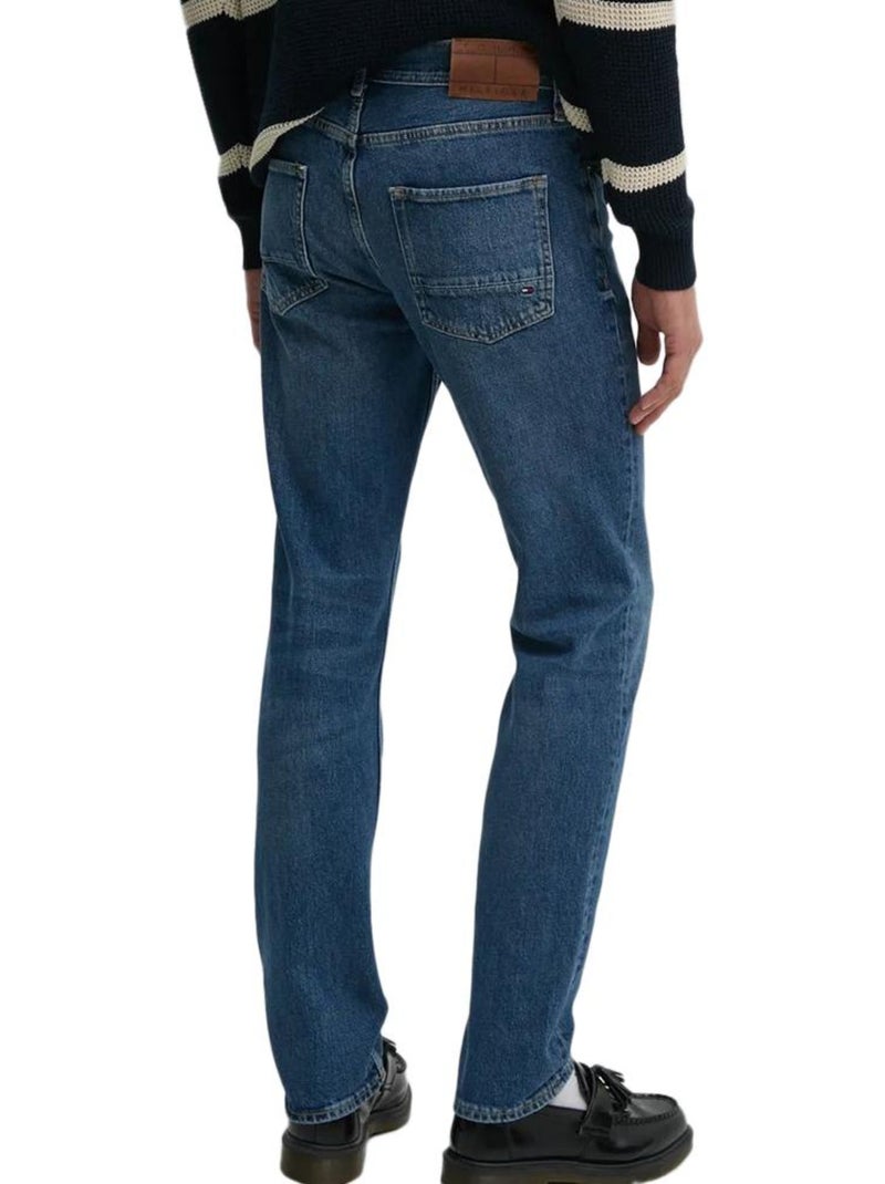 Jean Slim Homme Tommy Hilfiger Bleu - Kiabi