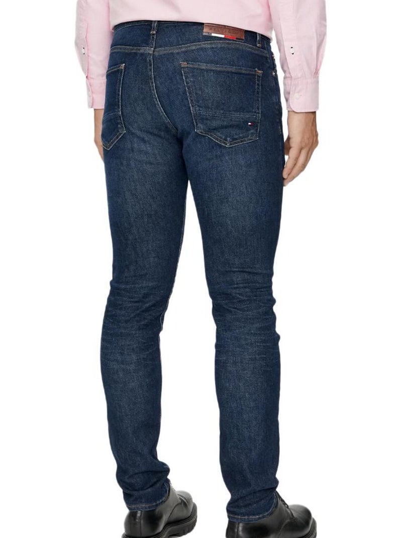 Jean Slim Homme Tommy Hilfiger Bleu - Kiabi