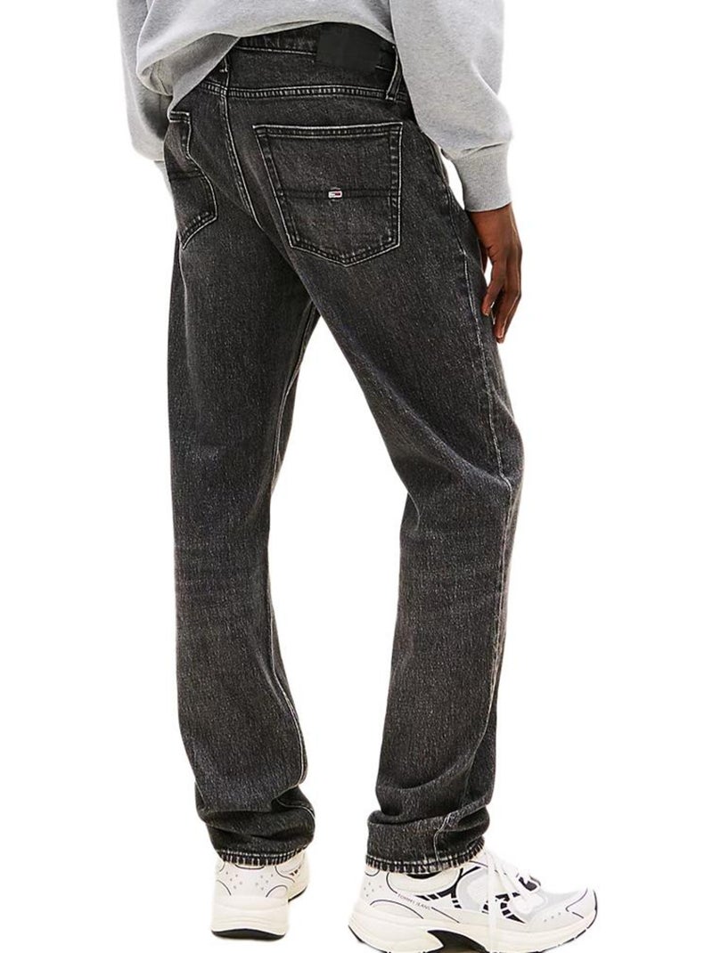 Jean Slim Homme Tommy Hilfiger Noir - Kiabi