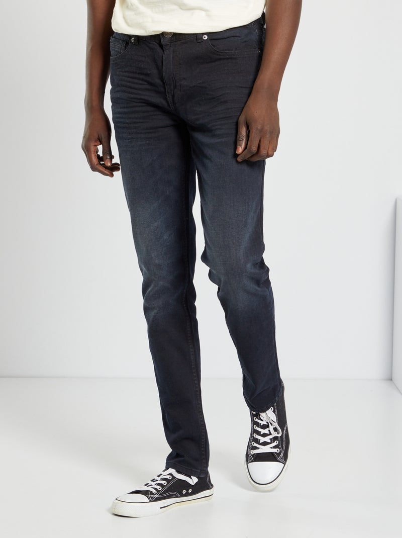 Jean slim L32 blue black - Kiabi