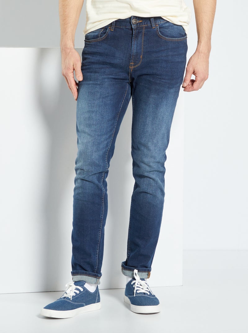 Jean slim L32 brut - Kiabi