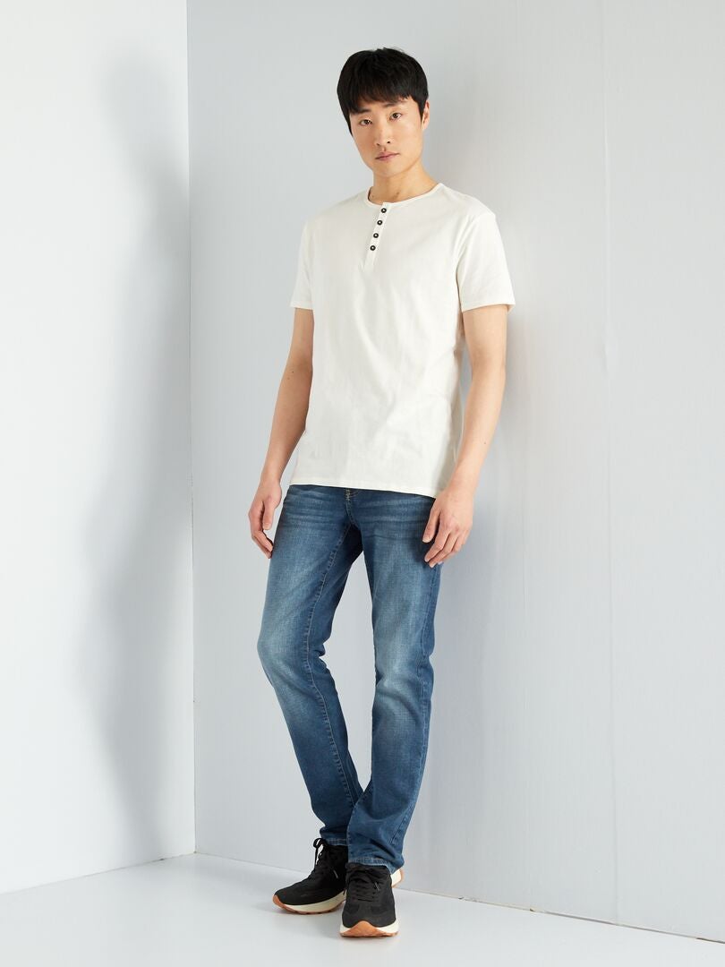 Jean slim L32 Noir - Kiabi