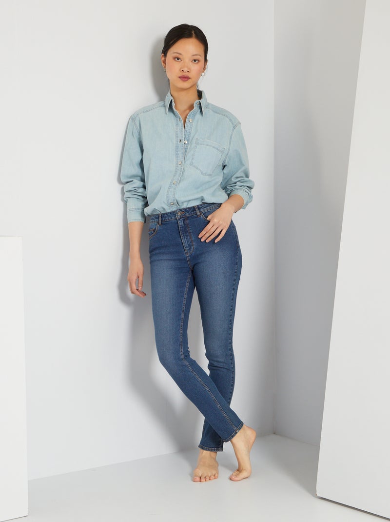 Jean slim L32 Stone - Kiabi