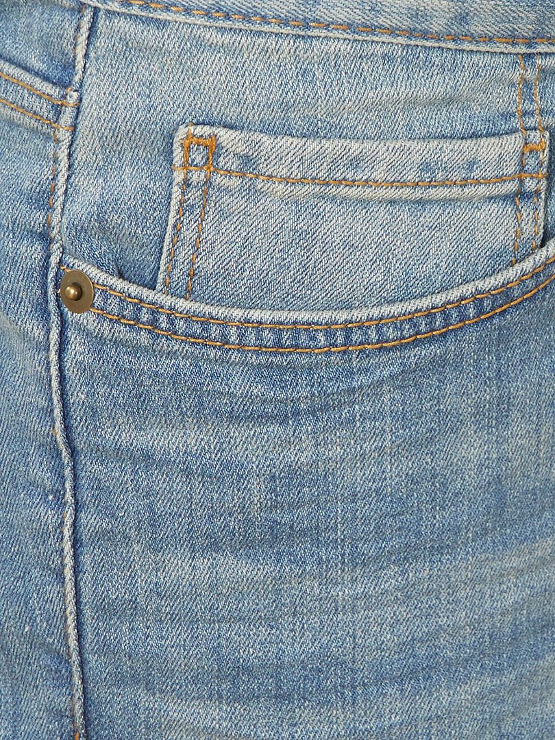Jean slim L34 stone used - Kiabi