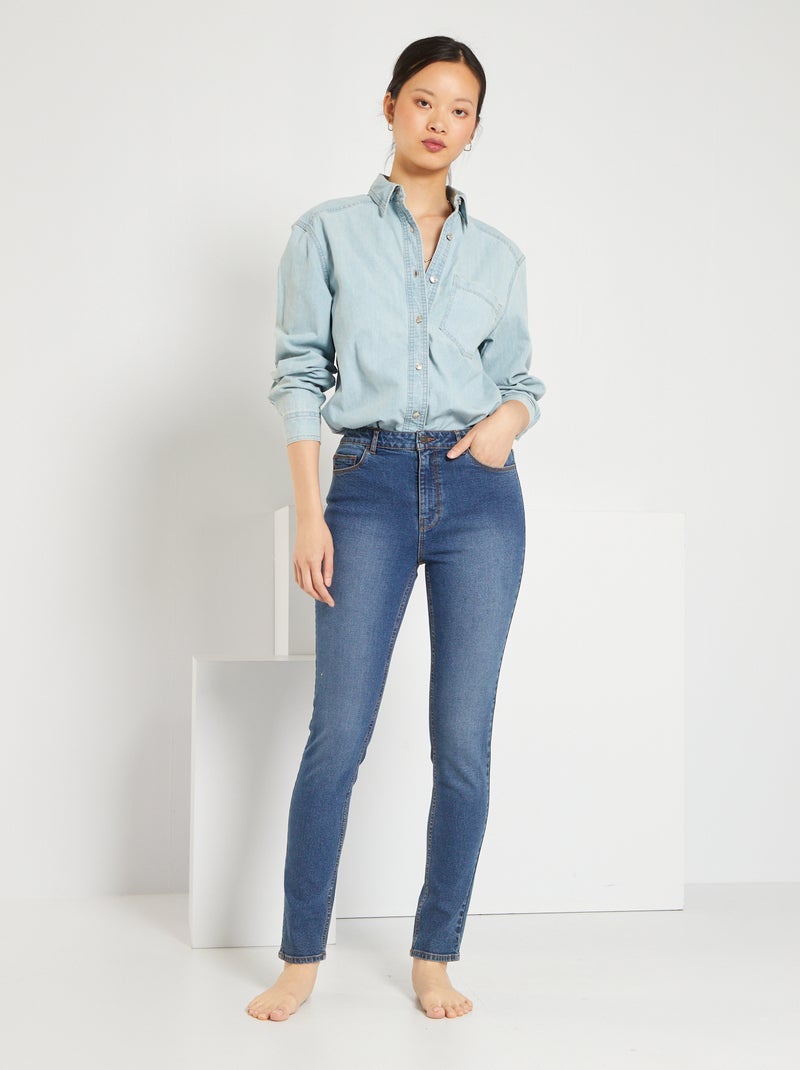 Jean slim L34 stone - Kiabi