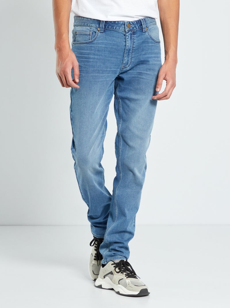 Jean slim L36 +1m90 double stone - Kiabi