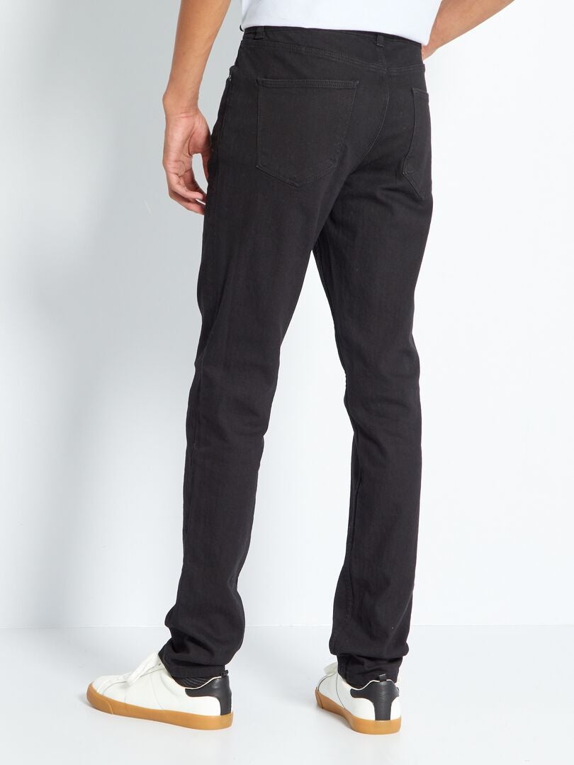 Jean slim L36 +1m90 NOIR - Kiabi