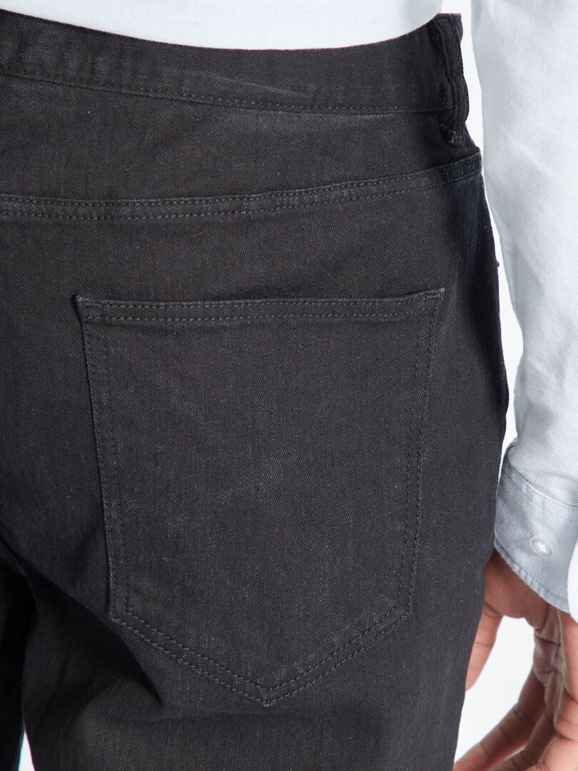 Jean slim L36 +1m90 NOIR - Kiabi