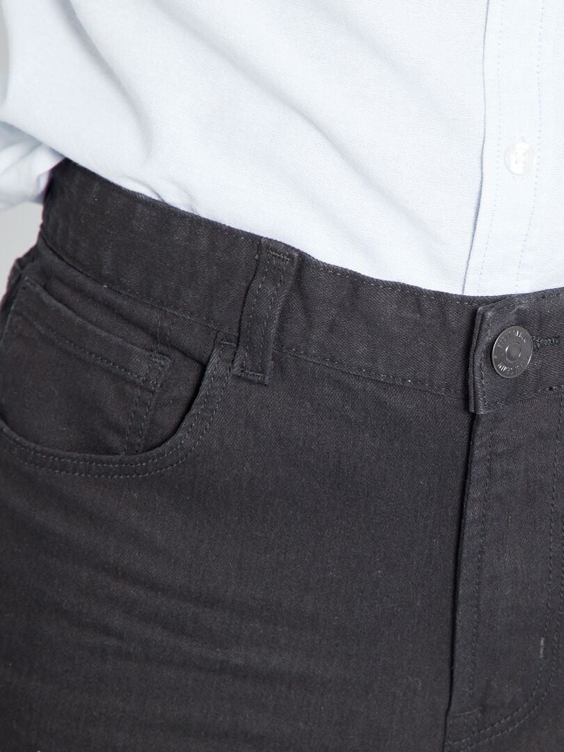 Jean slim L36 +1m90 NOIR - Kiabi