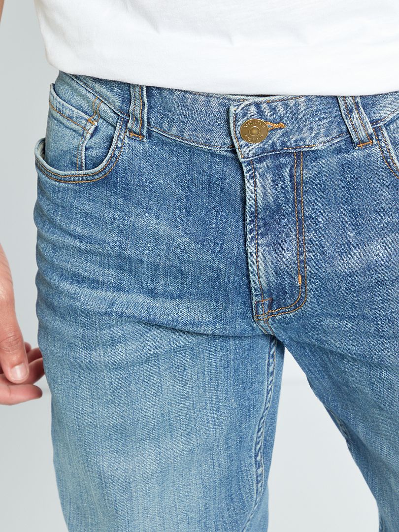 Jean slim L36 +1m90 stone - Kiabi