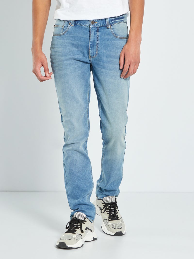 Jean slim L36 +1m90 triple stone - Kiabi