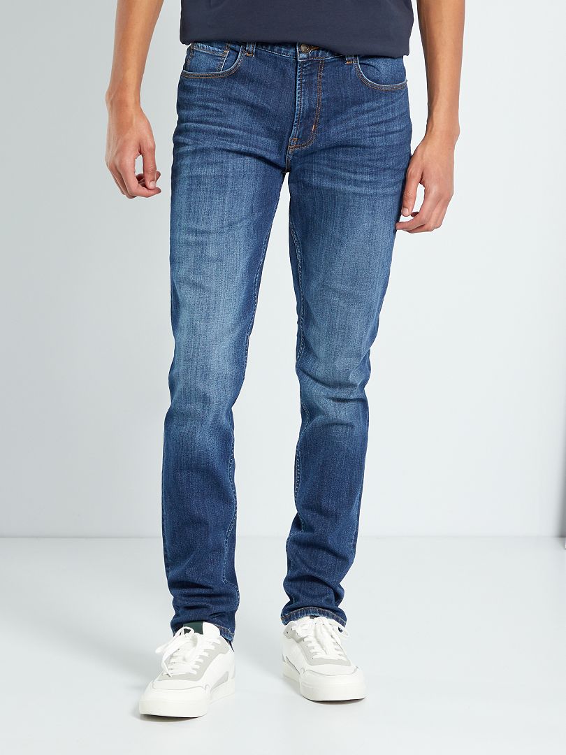 Jean slim L38 +1m95 brut - Kiabi
