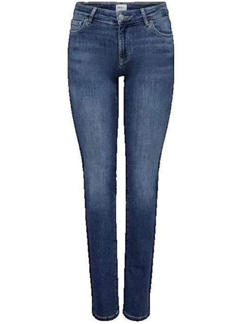Jean slim ONLALICIA LIFE REG STRT DNM dot ONLY - Kiabi Jean slim ONLALICIA LIFE REG STRT DNM dot ONLY - Kiabi
