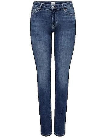 Jean slim Onlalicia taille moyenne en coton Only
