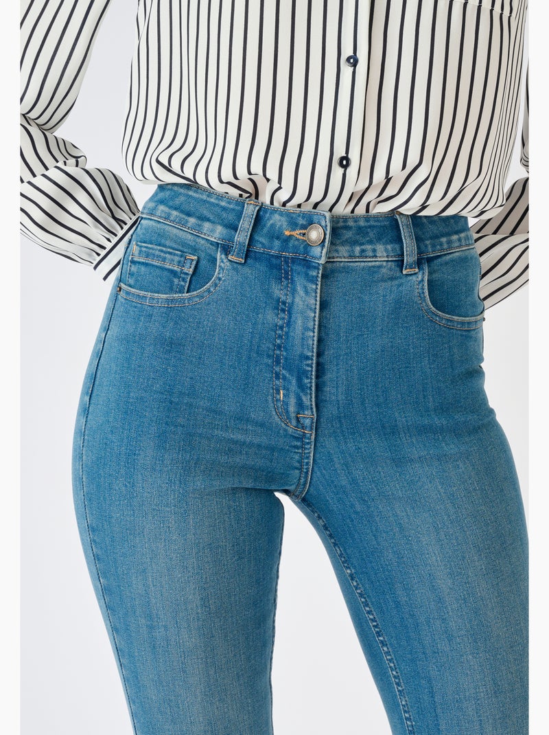 Jean slim Perfect Fit by Damart - Damart Bleu denim - Kiabi