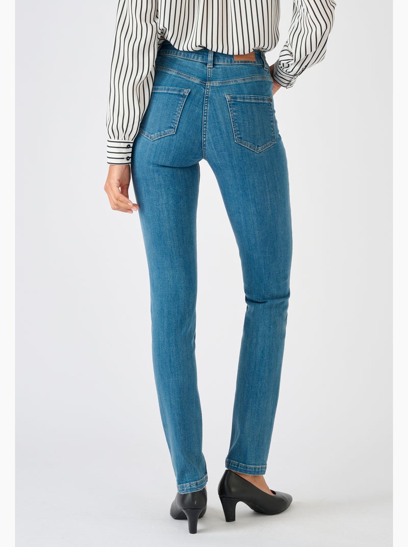 Jean slim Perfect Fit by Damart - Damart Bleu denim - Kiabi