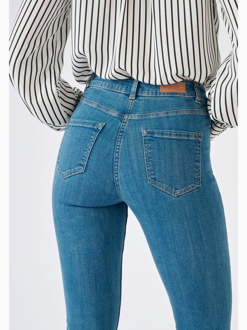 Jean slim Perfect Fit by Damart - Damart Bleu denim - Kiabi