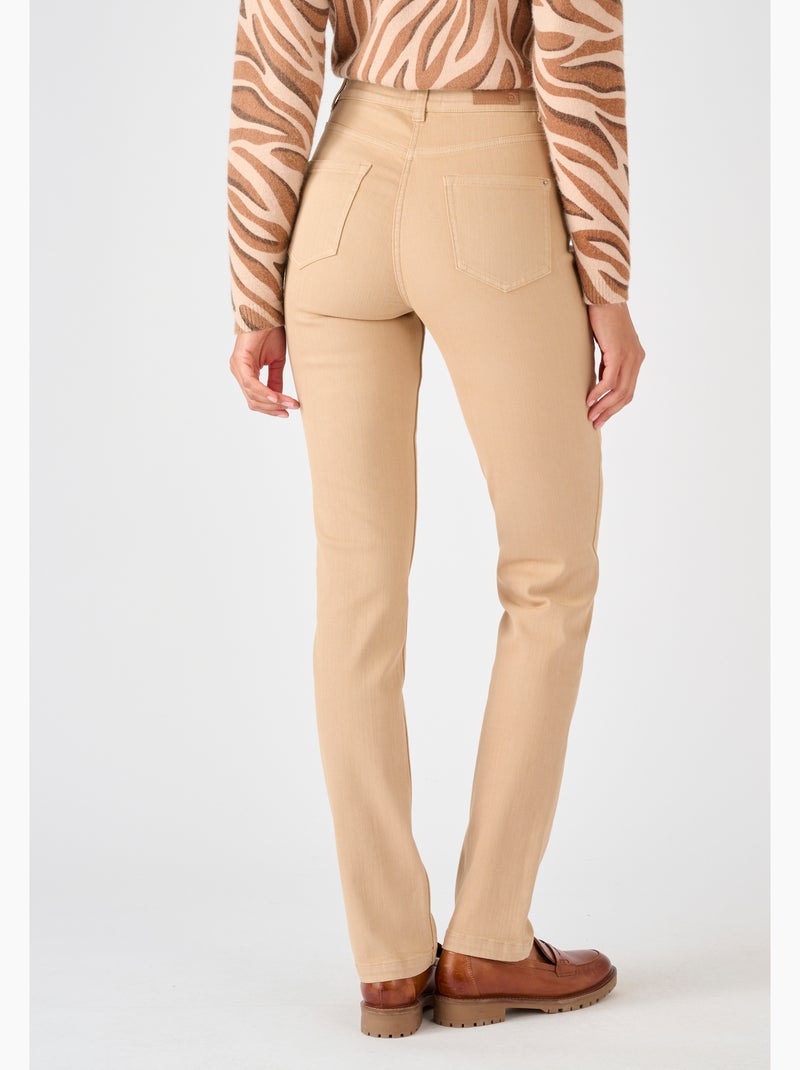 Jean slim Perfect Fit by Damart - Damart Marron - Kiabi