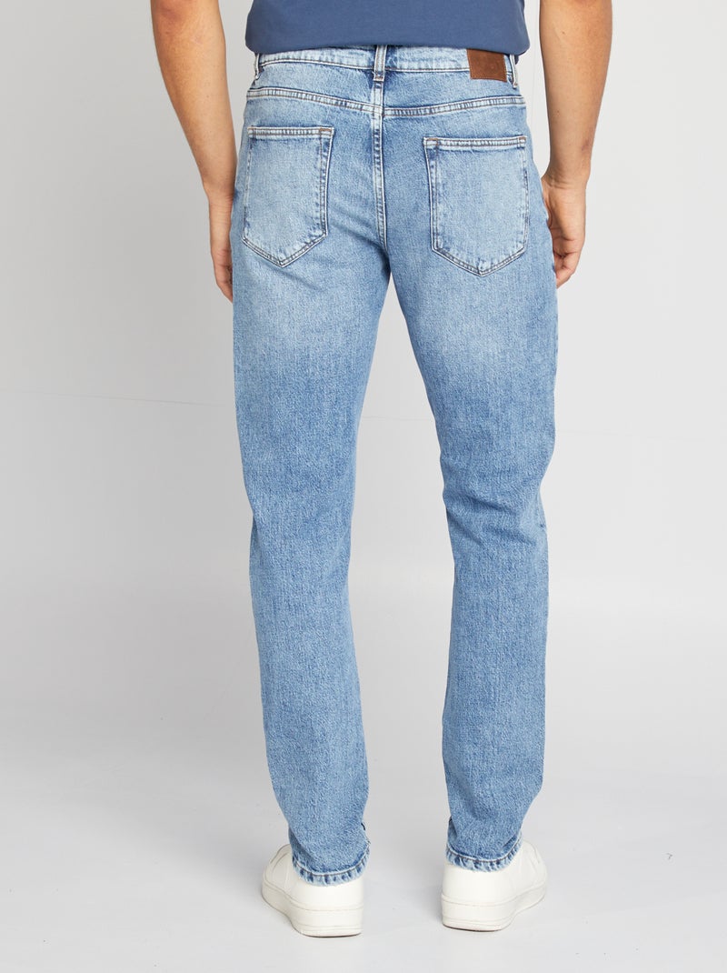 Jean slim slim fit / coupe ajustée Bleu - Kiabi