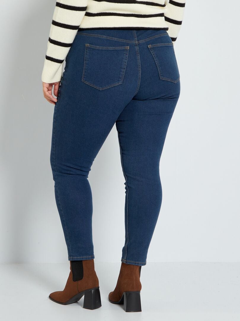 Jean slim stretch - 30L Bleu brut - Kiabi