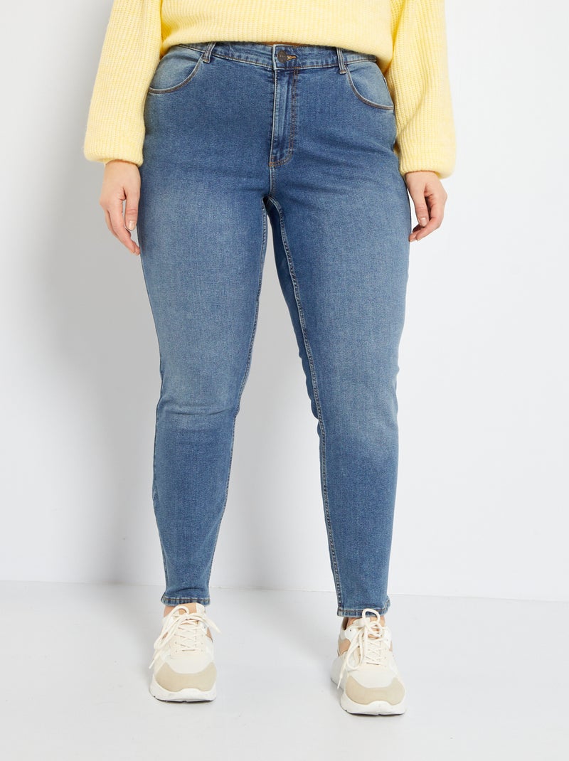 Jean slim stretch - 30L Bleu - Kiabi