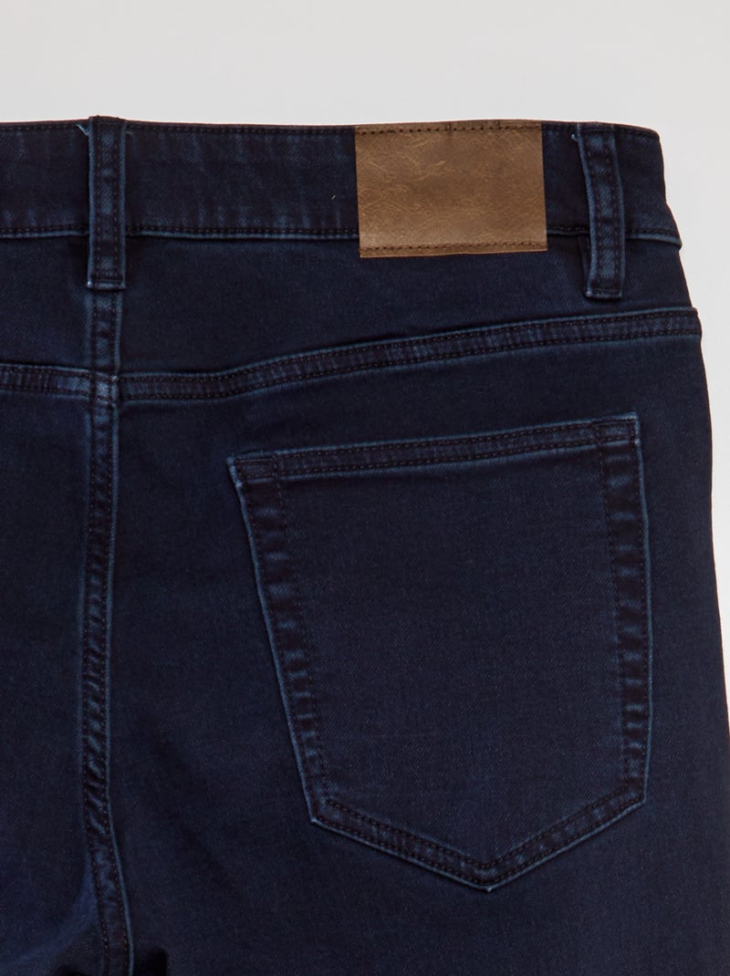 Jean slim stretch - L30 Bleu foncé - Kiabi